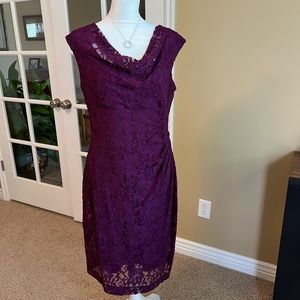 Ralph Lauren Lace Dress - Size 14